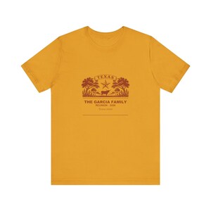 Personalized Texas Family Reunion Shirt 2026, Custom Name Matching Group Tee image 2