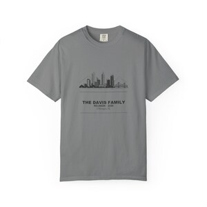 Personalized Family Reunion Shirt 2026, Custom Name City Matching Group Tee Bild 2