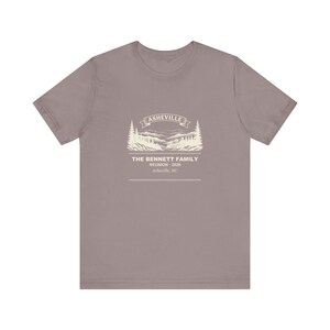 Family Reunion Shirt Asheville 2026 Personalized, Custom Name Matching Group Tee 画像 3