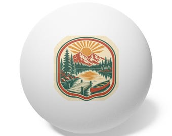 Lake Reunion Family Ping Pong Balls 6pc | Reunion Party Favor, Game Night