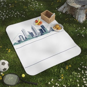 Personalized City Weekend Family Reunion Picnic Blanket | Custom Family Name, Year & Location | Matching Reunion Gift 2026 image 5