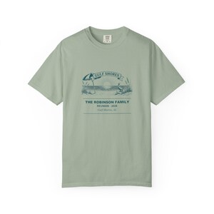 Personalized Family Reunion Shirt Gulf Shores 2026, family reunion tee, custom name tee, matching family tee, beach vacation shirt image 2