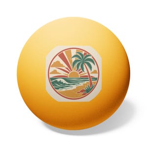 Beach Reunion Family Ping Pong Balls 6pc | Reunion Party Favor, Game Night image 5