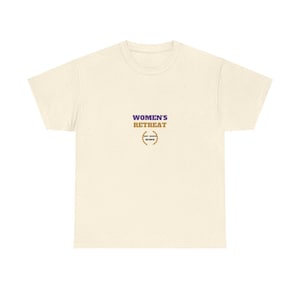 Affordable Women's Retreat Shirt Personalized | Custom Group Name & Year, Matching Getaway Tee image 3