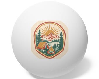 Parks Reunion Family Ping Pong Balls 6pc | Reunion Party Favor, Game Night