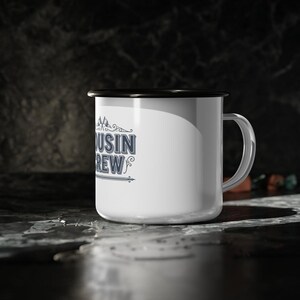 cousin reunion mug, family mug, custom mug, enamel mug, campfire mug, 2026 mug, group mug, match mug, vacay mug, camp mug, gift mug, crew mu image 3