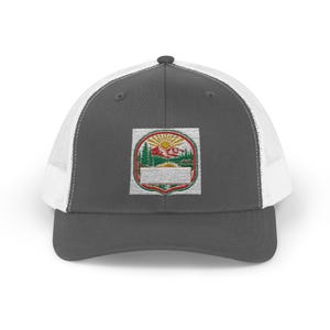 Gorra de camionero Lake Reunion personalizada / Nombre familiar, año y ciudad imagen 1