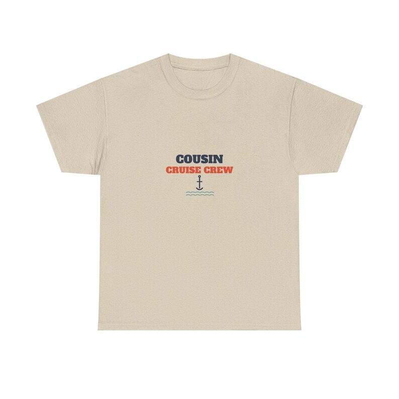 Affordable Cousin Cruise Crew Shirt Personalized | Custom Name & Year, Matching Cousin Cruise Tee image 2