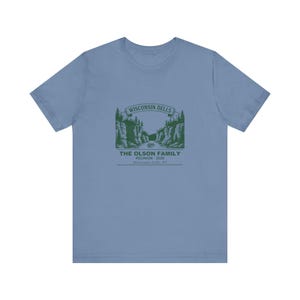 Personalized Family Reunion Shirt Wisconsin Dells 2026, Custom Name Matching Group Tee zdjęcie 2