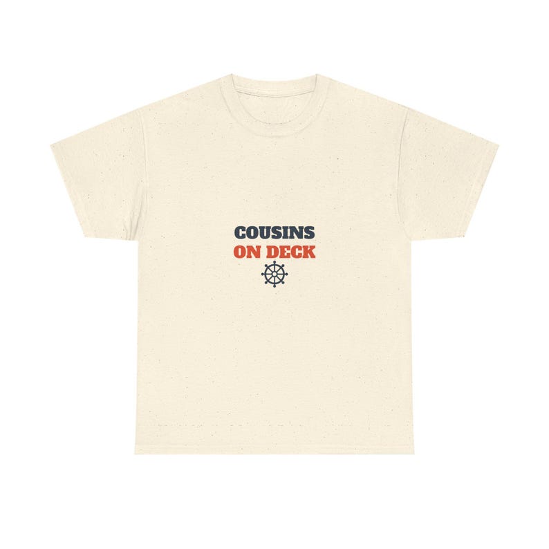 Cousins on Deck Shirt, Matching Cousin Cruise Tee afbeelding 3