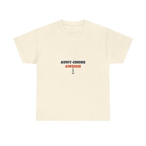 Aunt-chors Aweigh Shirt, Funny Auntie Cruise Tee bild 3