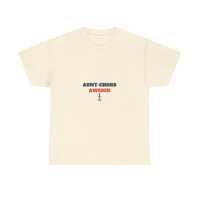 Aunt-chors Aweigh Shirt, Funny Auntie Cruise Tee bild 3