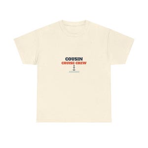 Affordable Cousin Cruise Crew Shirt Personalized | Custom Name & Year, Matching Cousin Cruise Tee image 3