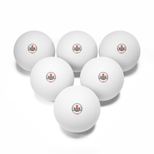 Personalized Family Reunion Ping Pong Balls | Custom Keepsake Party Favor Game image 2