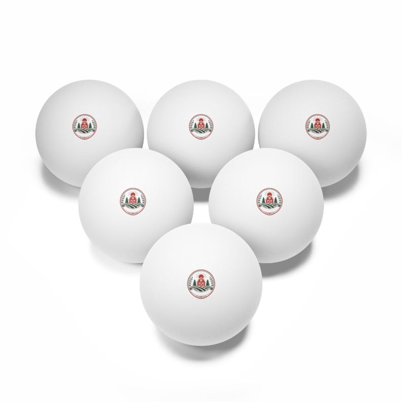 Personalized Family Reunion Ping Pong Balls | Custom Keepsake Party Favor Game image 2