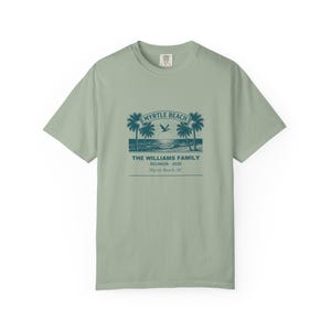 Personalized Family Reunion Shirt, Myrtle Beach 2026 Matching Custom Name Tee image 2