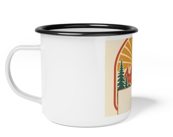 Personalized Mountain Reunion Family Mug | Custom Family Name, Year & City Reunion Keepsake