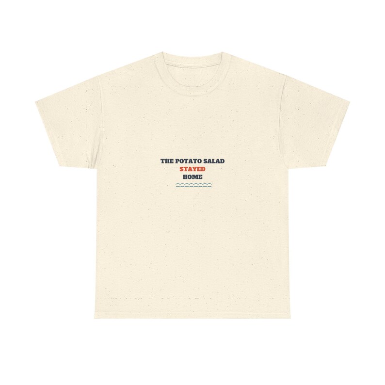 The Potato Salad Stayed Home Shirt, Funny Family Cruise Tee image 3