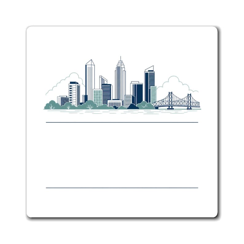 Personalized City Weekend Family Reunion Fridge Magnet | Custom Family Name, Year & Location | Matching Reunion Gift 2026 image 1