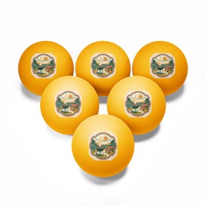 Cookout Reunion Family Ping Pong Balls 6pc | Reunion Party Favor, Game Night image 6