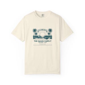 Camiseta de reunión familiar de Florida 2026, camiseta a juego personalizada con nombre personalizado imagen 4