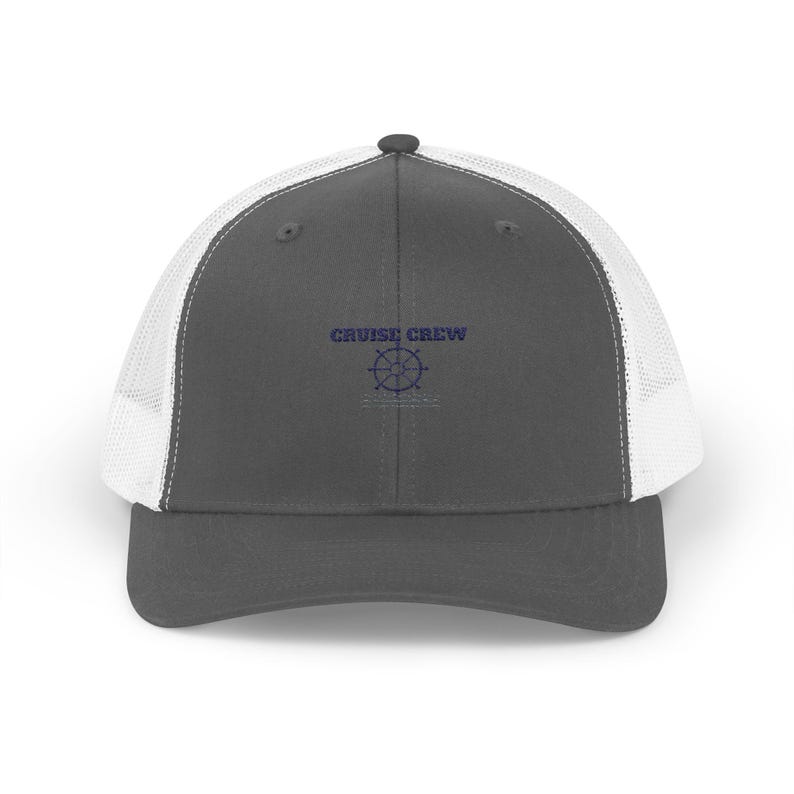 Cruise Crew Trucker Hat Personalized | Custom Family Name, Year & Port image 1