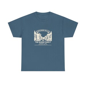 Personalized Family Reunion Shirt 2026 Wisconsin Dells, Custom Name Matching Family Tee afbeelding 2
