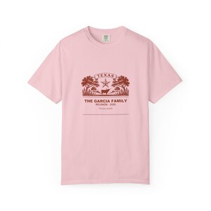 Camiseta de reunión familiar en Texas 2026, camiseta grupal personalizada con nombre a juego. imagen 5