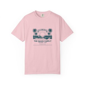 Camiseta de reunión familiar de Florida 2026, camiseta a juego personalizada con nombre personalizado imagen 5
