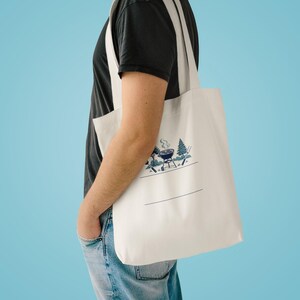Personalisierte Tragetasche für Familientreffen, Tragetasche mit individuellem Namen, Jahr und Ort, Geschenktasche für das Familientreffen 2026, Tragetasche für Grillpartys im Garten, Erinnerungsstück für das Sommertreffen Bild 3