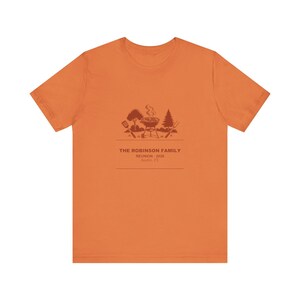 Personalized Family Reunion BBQ Shirt, Custom Name Backyard Reunion Cookout Tee, Matching Family Summer Tee, 2026 Reunion Gift Idea image 5