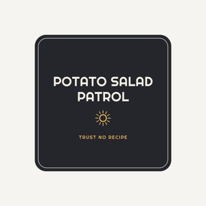 Potato Salad Patrol Funny Koozie, Black Family Cookout Can Cooler, Reunion Party Favor, Funny Summer BBQ Beer Drink Holder, Personalized image 3