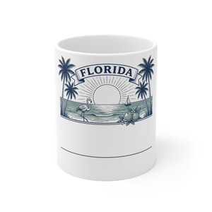 Gepersonaliseerde familiereünie 2026 mok Florida aangepaste naam koffiekopje aandenken cadeau afbeelding 1