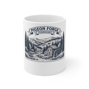 Personalized Pigeon Forge Family Reunion Mug, 2026 Smoky Mountains Trip Gift, Custom Name, Reunion Keepsake, Coffee Cup for Family image 1