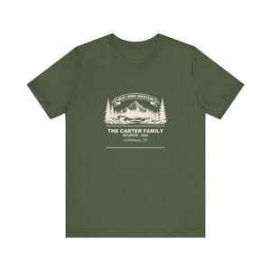 Personalized Smoky Mountains Family Reunion Shirt 2026 Custom Name Tee Bild 2
