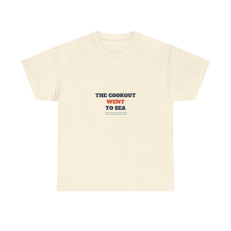 The Cookout Went to Sea FAST SHIP Tee, Funny Black Family Cruise Shirt 48 Hour Ship immagine 2