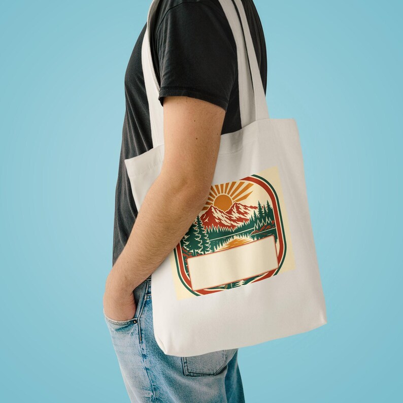 Personalized Lake Reunion Tote Bag Name Year City Keepsake, Family Reunion Gift Tote, Lake Reunion Keepsake Tote, Personalized Name Tote image 3