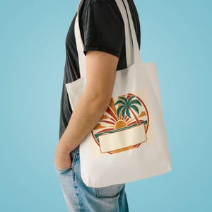 Personalized Family Beach Reunion Tote Bag, Custom Name Year City Keepsake, Summer Gift for Mom, Matching Reunion Totes, 2024 Trip Souvenir image 3