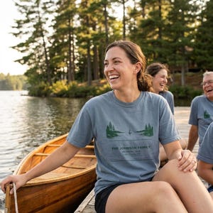 Family Reunion Shirt Personalized Lake House 2026 Custom Name Matching Group Tee image 1