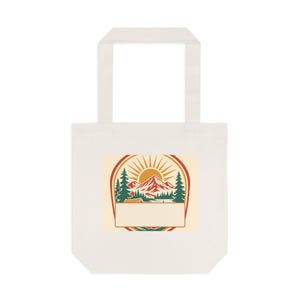 personalized family reunion tote bag, custom name and year tote for family gatherings, city location keepsake tote bag, reunion gift tote image 1