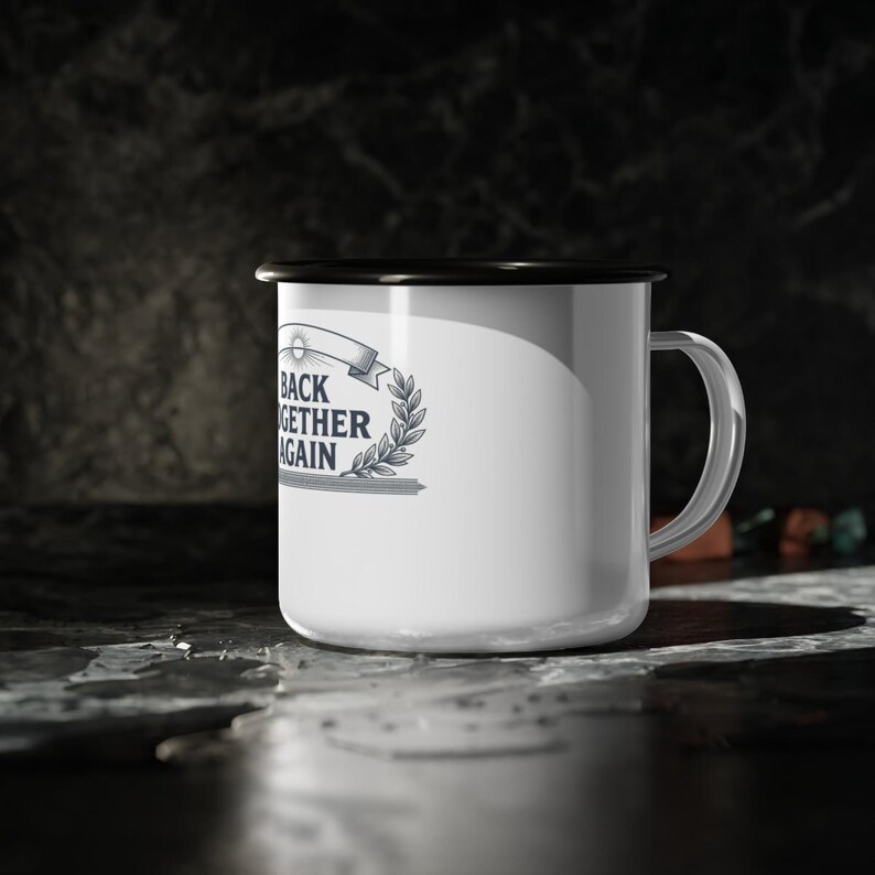 Mug « Réunion de famille » – Mug personnalisé avec nom, Mug « Retrouvailles », Cadeau pour les retrouvailles de 2026, Mugs assortis pour toute la famille, Tasse à café en émail, Cadeau d'été, Cadeau de groupe image 3
