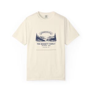 Personalized Family Reunion Shirt Asheville 2026, Custom Name Matching Group Tee Bild 3