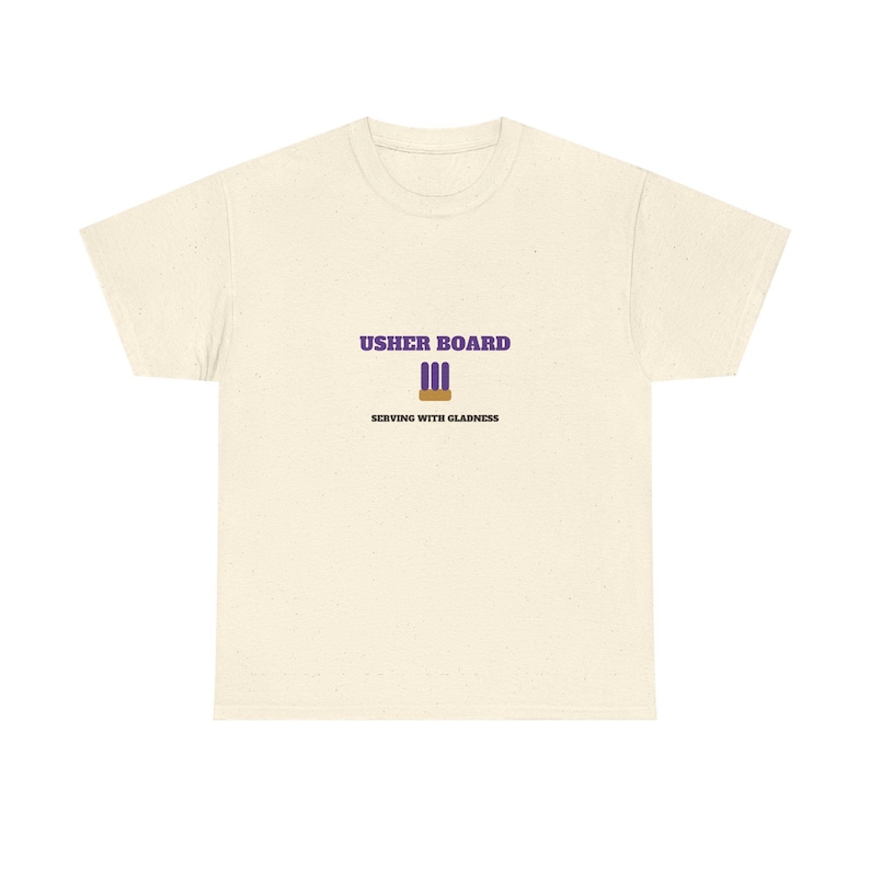 Camiseta asequible para ujieres, personalizada con el nombre y el año de la iglesia, camiseta para el equipo ministerial. imagen 3