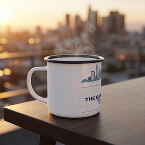 Family Reunion Enamel Mug Personalized City Name Custom Camp Coffee Cup 2026 Keepsake Gift image 3