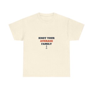 Camiseta "No seas la típica familia", camiseta divertida para cruceros familiares. imagen 3