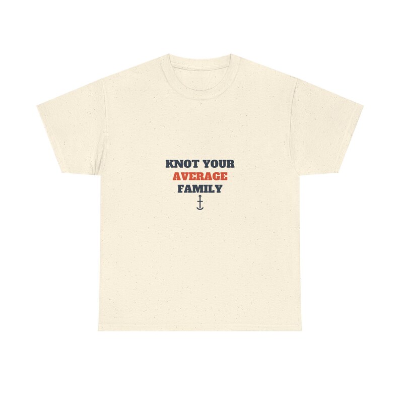 Camiseta "No seas la típica familia", camiseta divertida para cruceros familiares. imagen 3