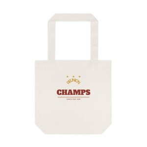 Personalized Family Reunion Tote Bag Custom Cotton Canvas Gift, Custom Name Year Design, 2026 Reunion Keepsake, Varsity Style Family Tote image 2