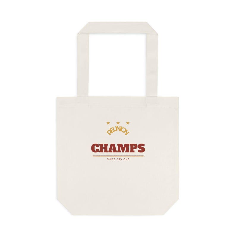 Personalized Family Reunion Tote Bag Custom Cotton Canvas Gift, Custom Name Year Design, 2026 Reunion Keepsake, Varsity Style Family Tote image 2