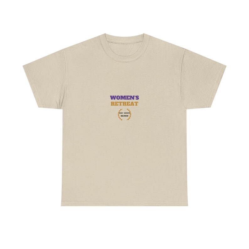 Affordable Women's Retreat Shirt Personalized | Custom Group Name & Year, Matching Getaway Tee image 2