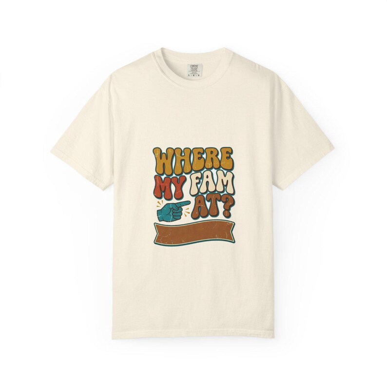 Where My Fam At Shirt, Black Family Reunion 2026 Tee, Funny Reunion Matching Group T-Shirt, Personalized Family Reunion Party Gift Shirt image 2